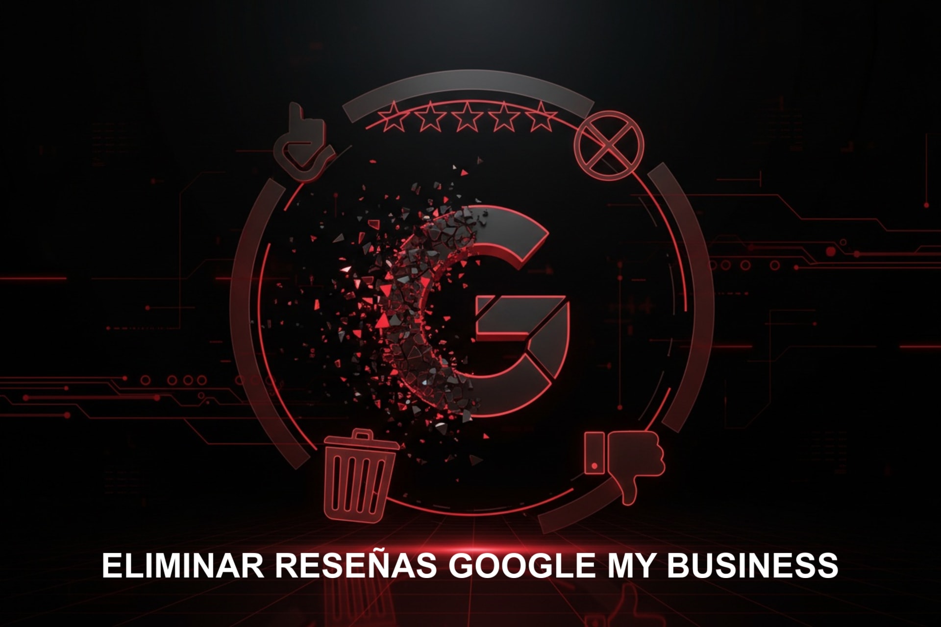 eliminar reseñas google my business